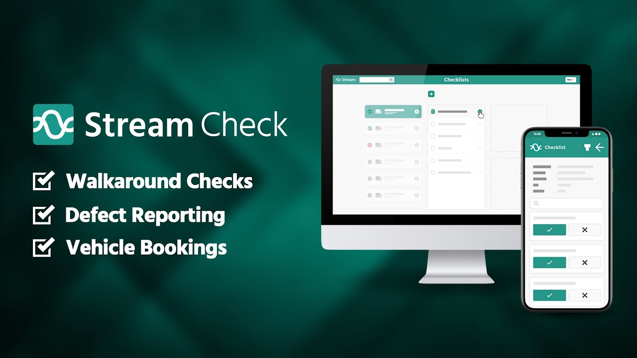 Walkaround Checks and Defect Reporting Made Easy - Stream Check