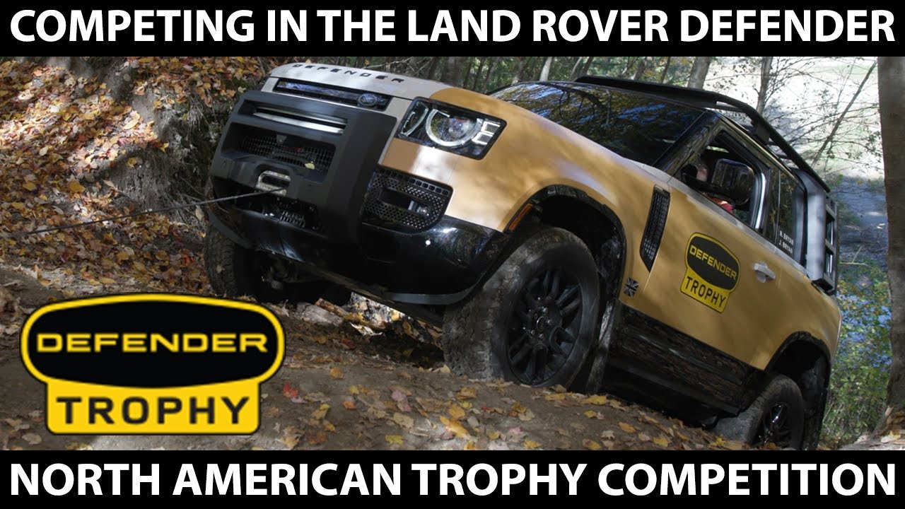 Соревнование Defender Trophy Challenge 2022 с новым Land Rover Defender Trophy 90