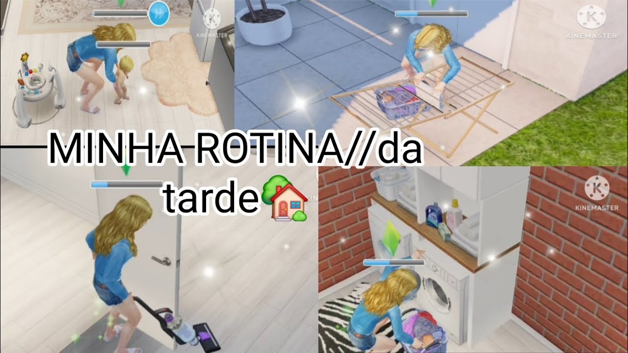 _[🏡🪷]_MINHA ROTINA//DA TARDE__///THE SIMS FREEPLAY 🥰#thesimsfreeplay #rotina 