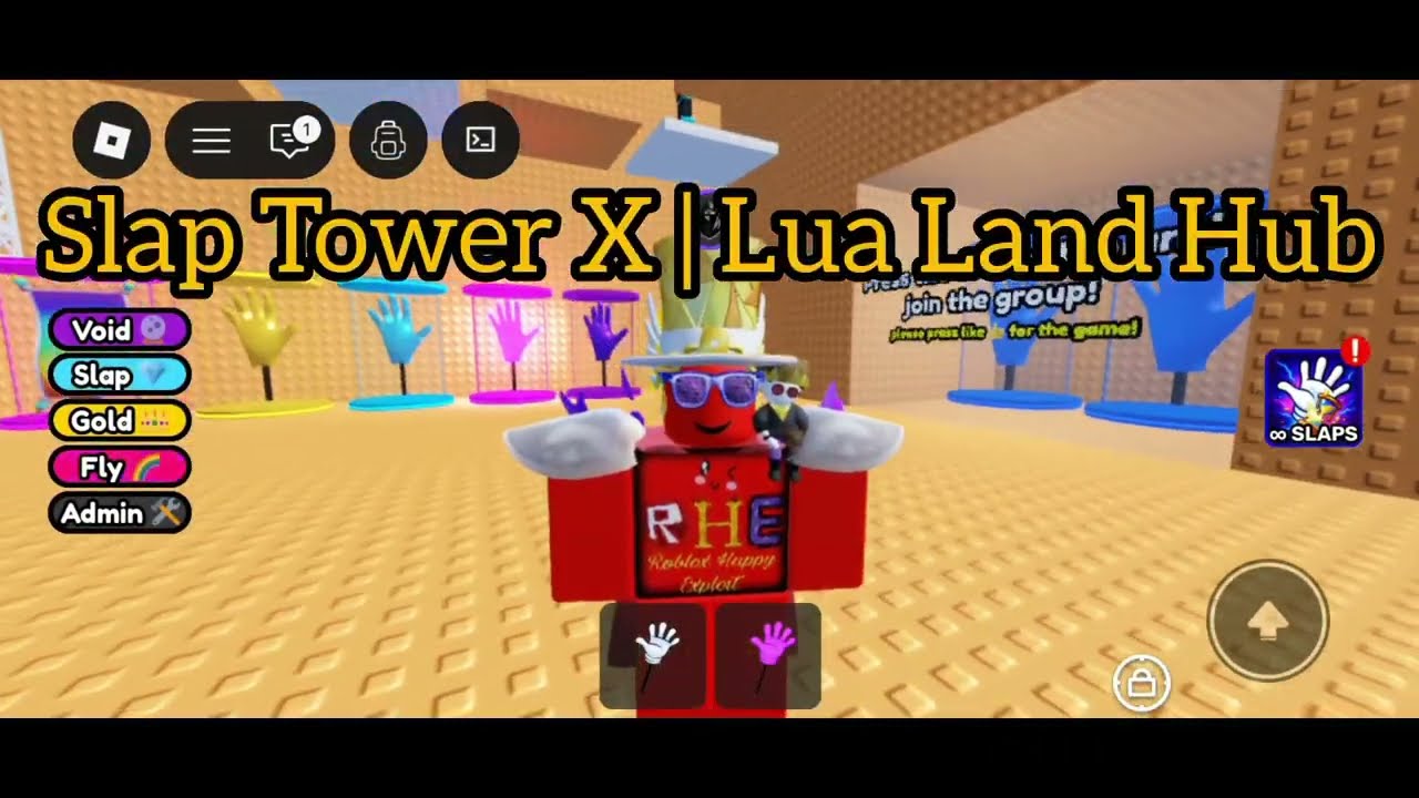 Slap Tower X 👋 | Lua Land Hub Script 