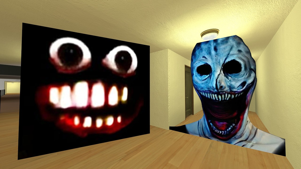 Scary Face And 777 Nextbot Gmod