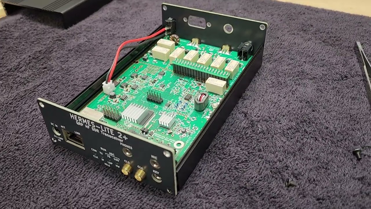 Another Hermes Lite 2 plus build!