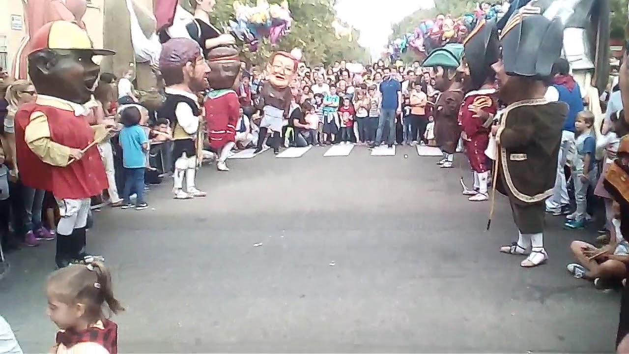 Baile despedida cabezudo Zaragoza Pilar 2017