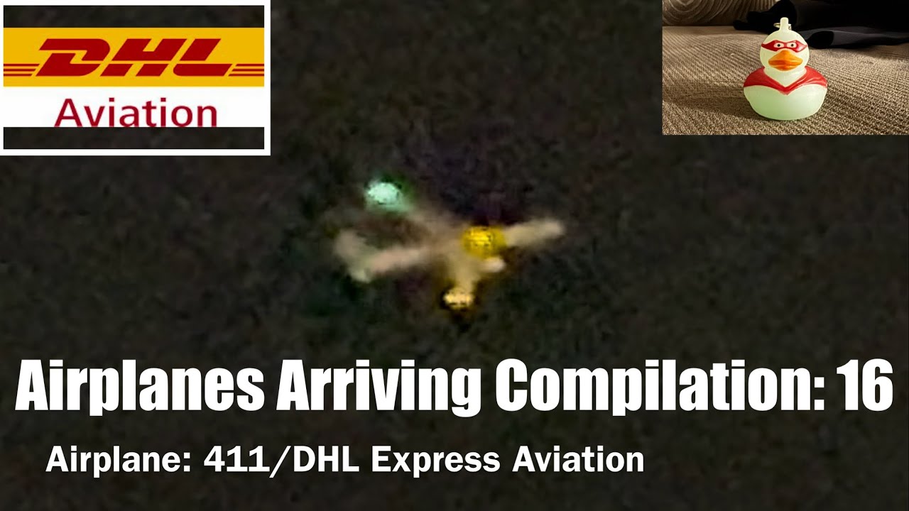 Airplanes Arriving Compilation: 16