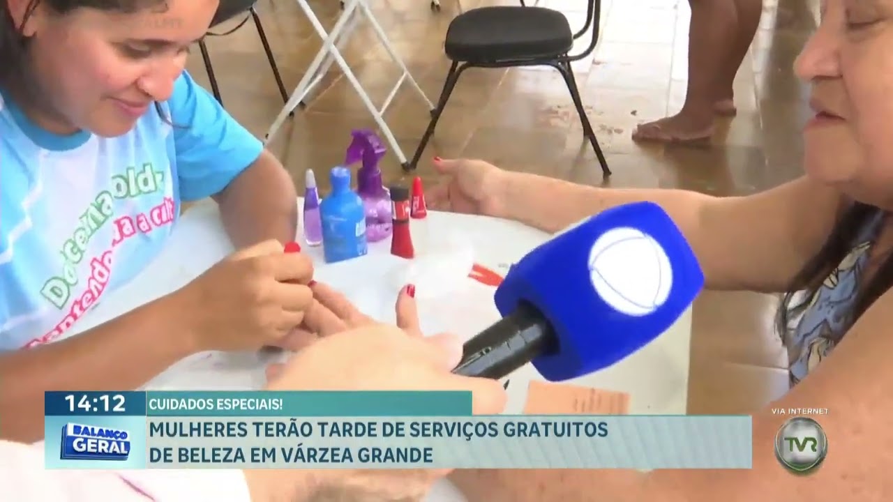 Mulheres terão tarde serviços gratuitos de beleza em Várzea Grande