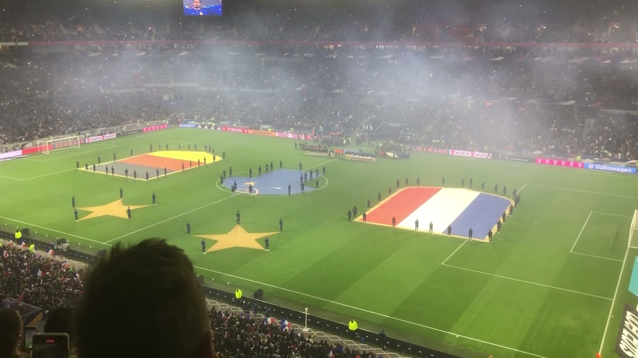 Marseillaise France 🇫🇷 Allemagne 🇩🇪 2024 Groupama Stadium Lyon
