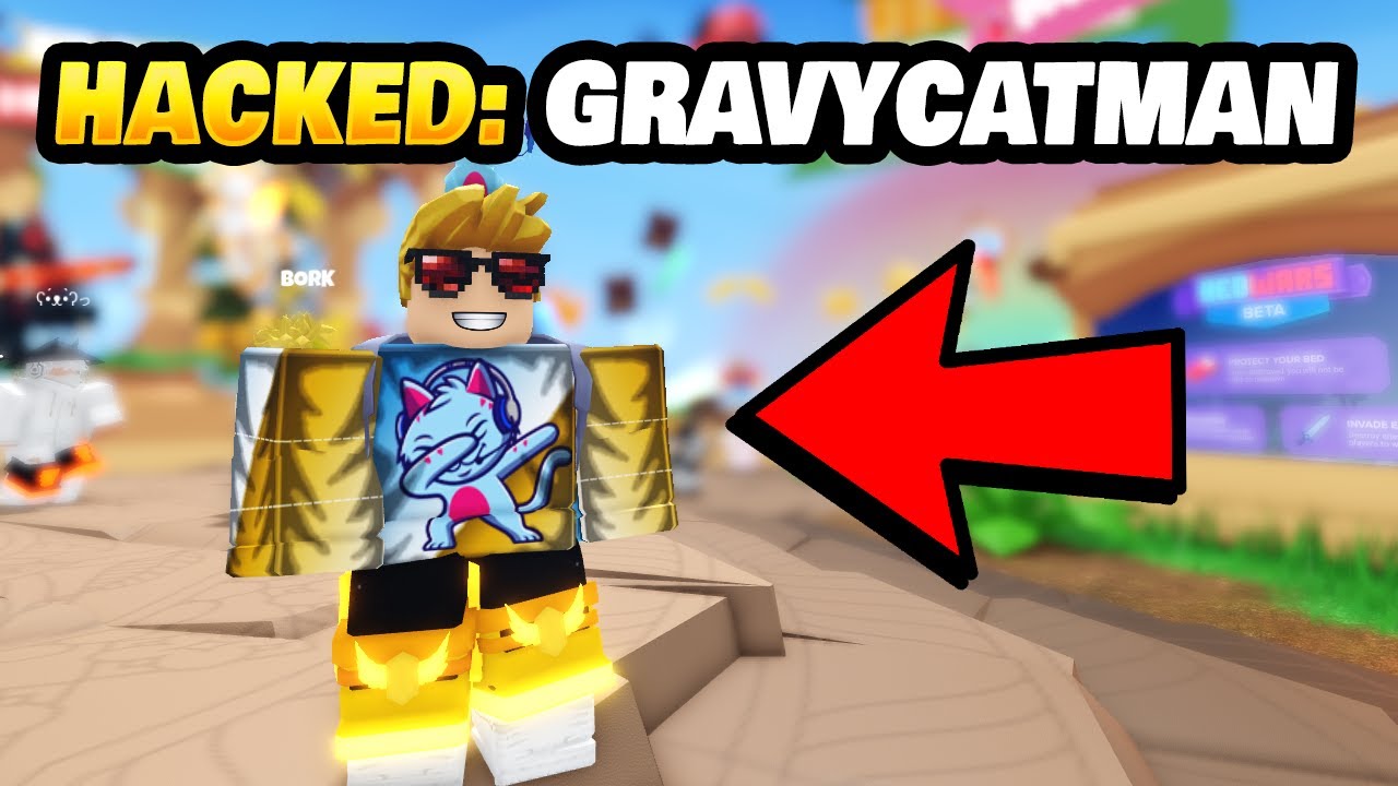 Hacked My Friend @gravycatman's Roblox Account...