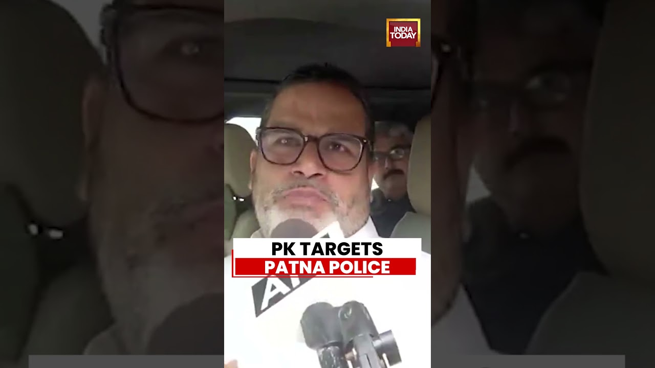 Prashant Kishor Targets Patna Police, Alleges Voter Intimidation During Bihar Bypoll #bihar