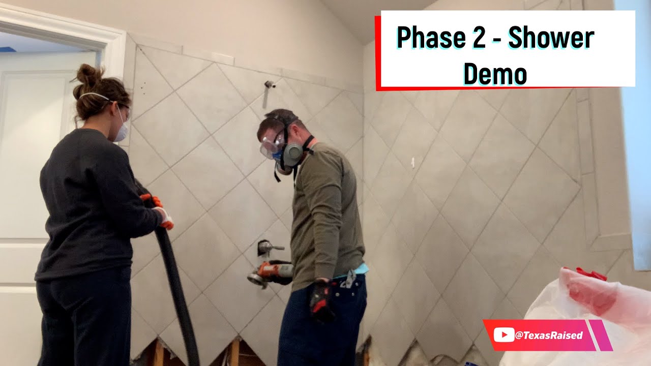 Full Shower Demolition - Part 2