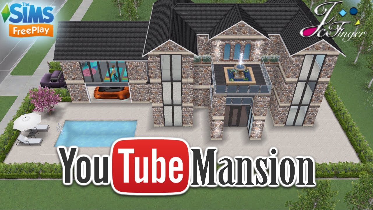 Sims FreePlay 🖥🎥 | ОСОБНЯК ЮТУБЕРА | 🏡 Автор: Джой, по просьбе леди