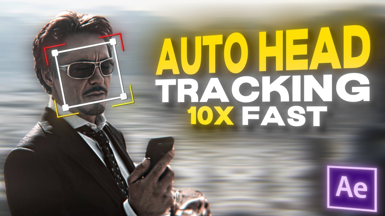 How to Track a Head Automatically and Fast in After Effects | Script to Track Head in After Effects