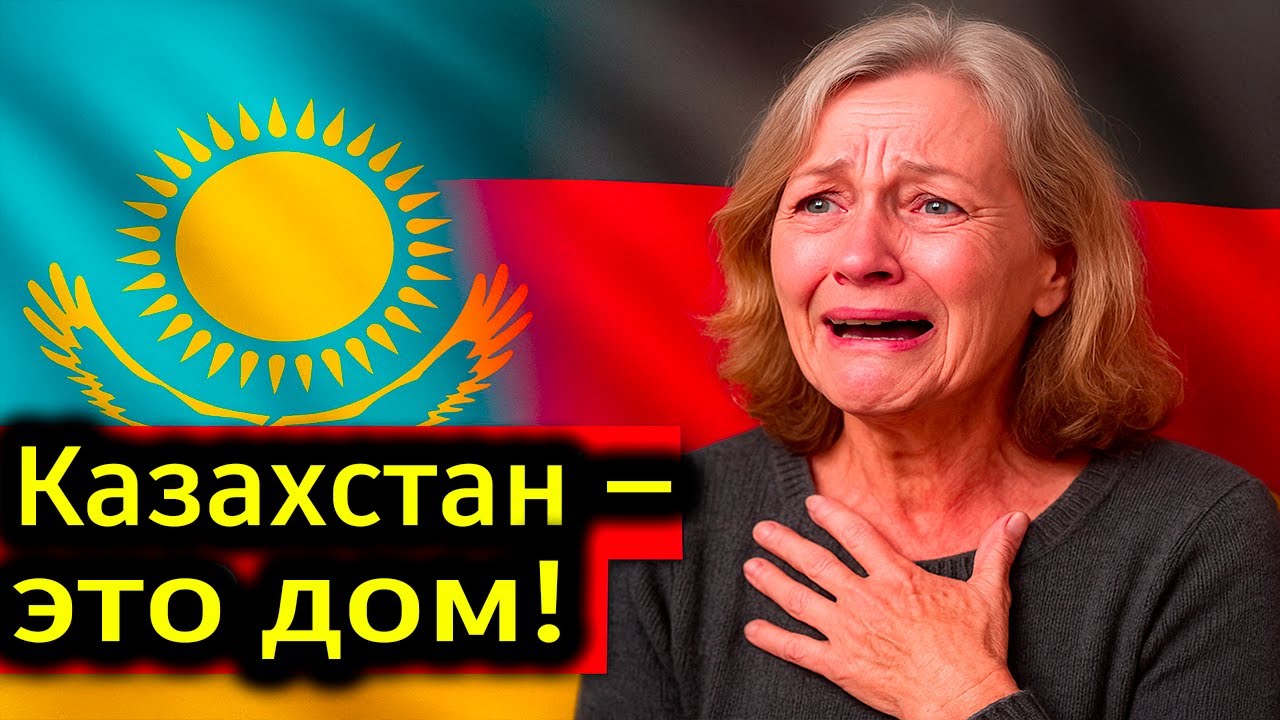 Немка в Германии расплакалась «Казахстан — моя Родина!»