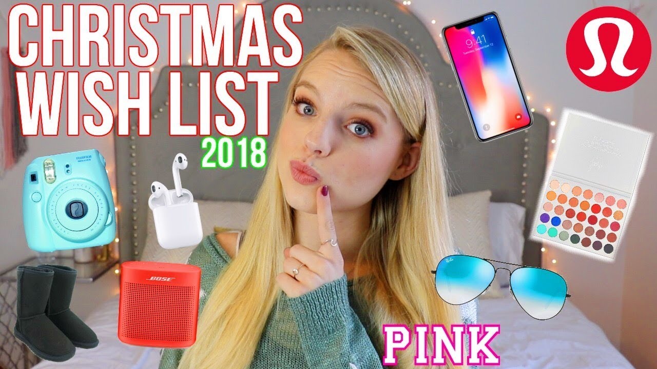 Christmas Wishlist / Teen Gift Guide 2018!!