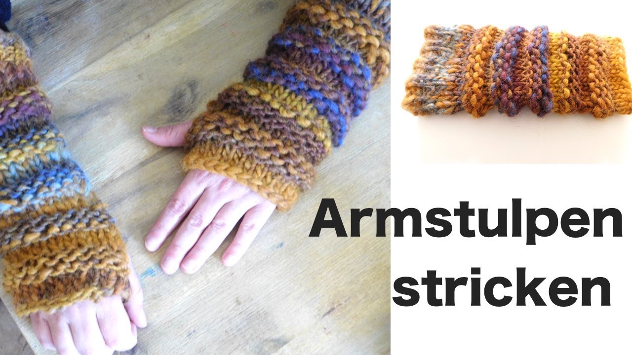 Armstulpen stricken | Stulpen stricken