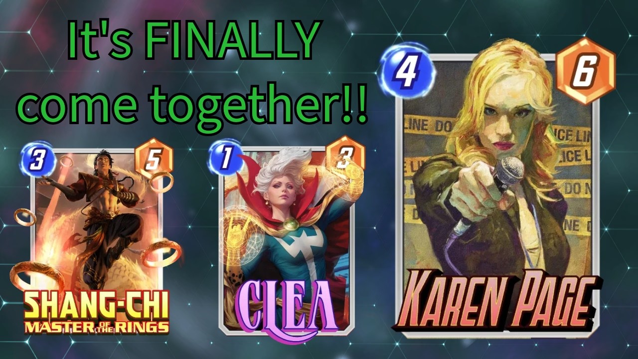 Karen Buff has INSANE potential after new buffs and new cards! - Marvel Snap Deck Highlight