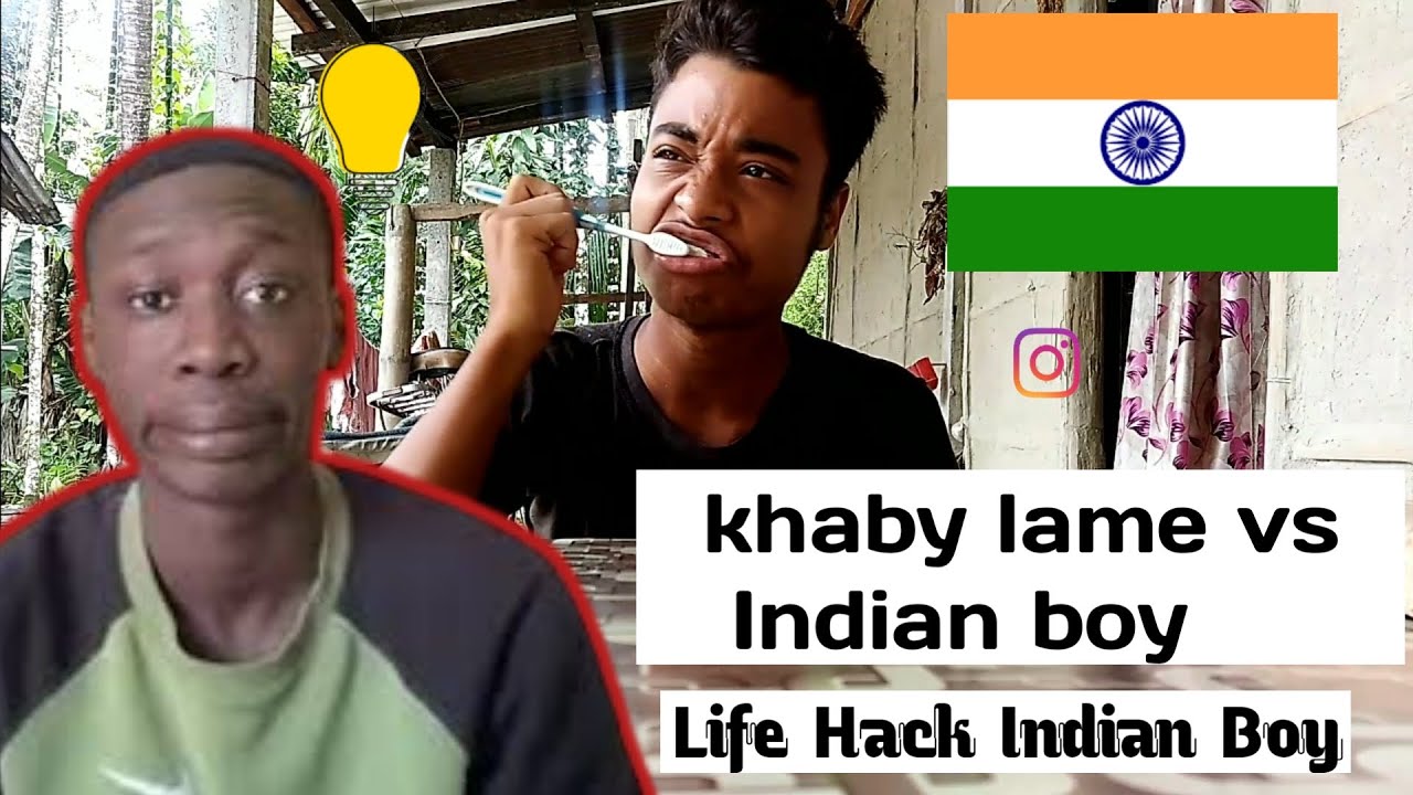 Khaby lame  vs Indian boy | life Hack vs real life hack | Khaby lame | Life Hack India
