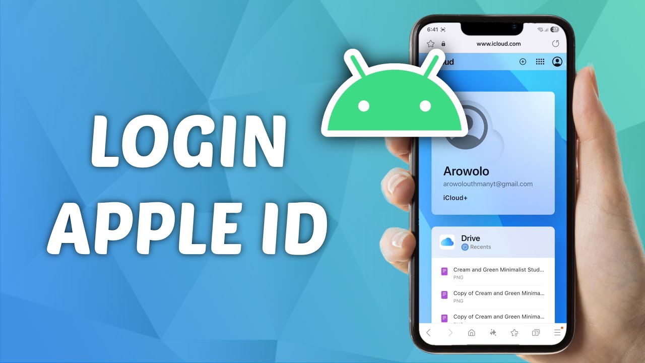 How to Login Apple ID on Android Phone