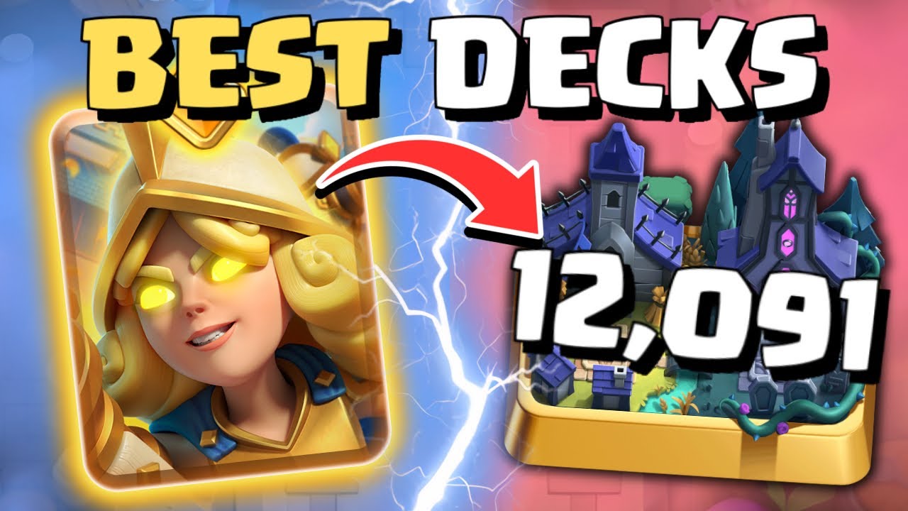 The TOP 5 BEST Hero Musketeer Decks in Clash Royale!