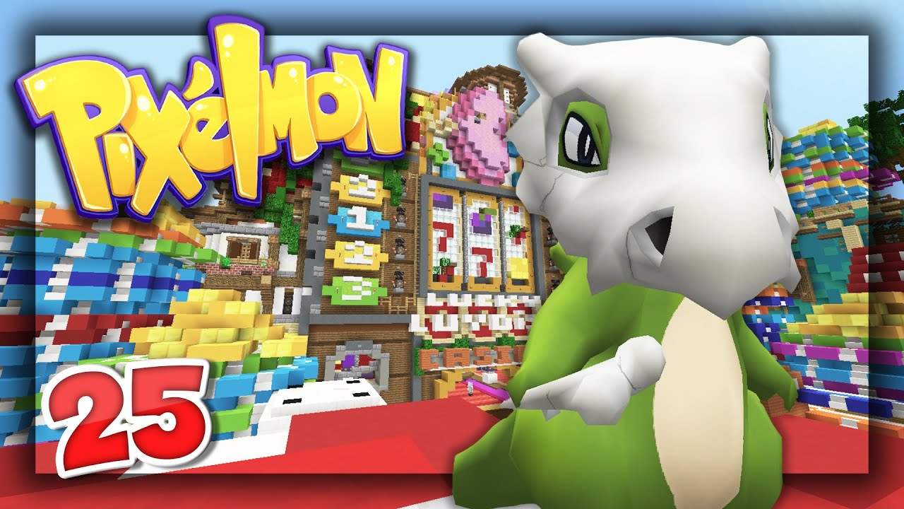 Spending $10,000,000 in the Casino?! | Pixelmon Server | Episode 25