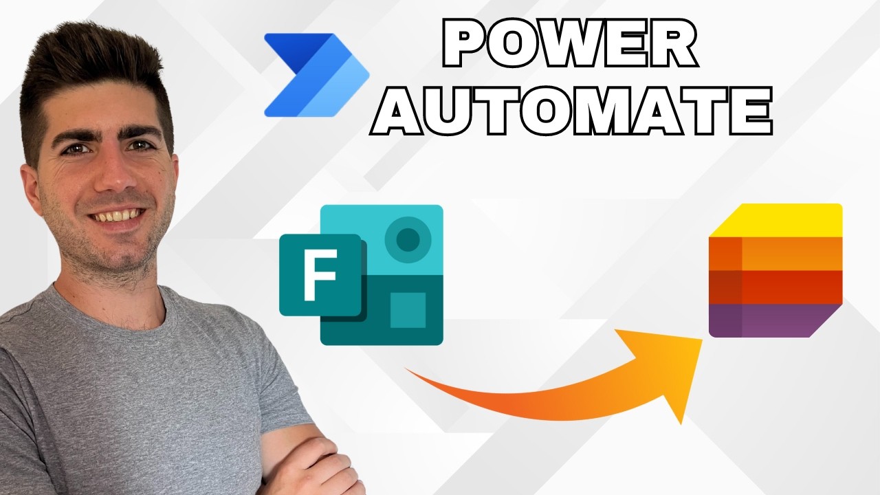 Как сохранить ответы формы в списке SharePoint с помощью Power Automate