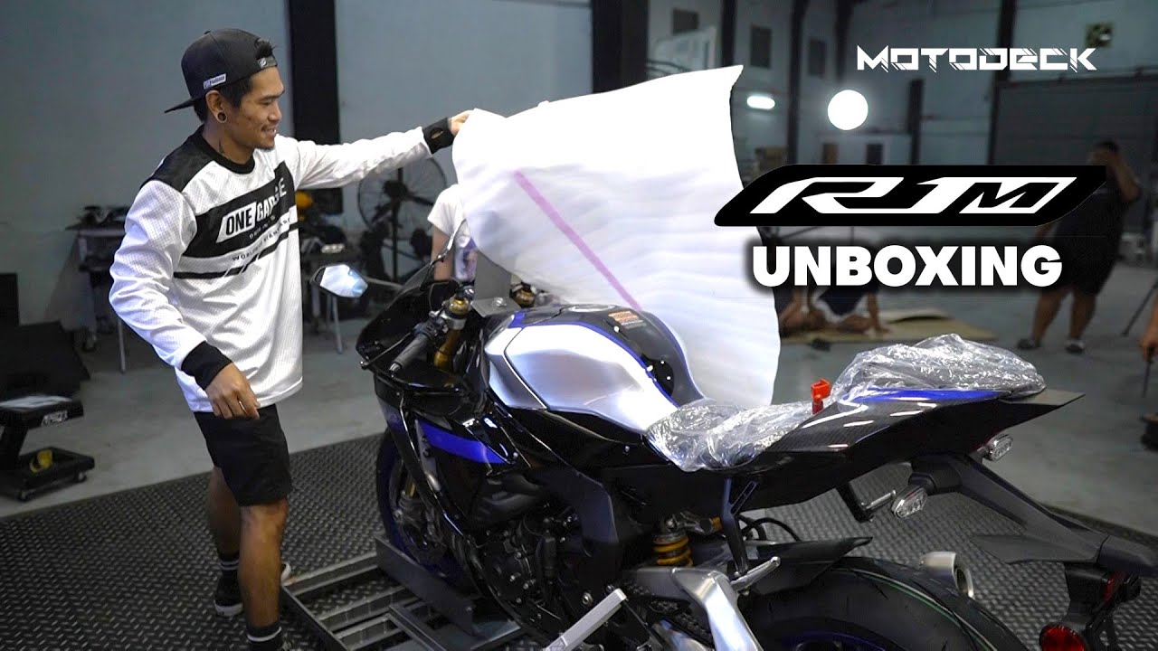 MOTODECK YAMAHA R1M 2023 UNBOXING
