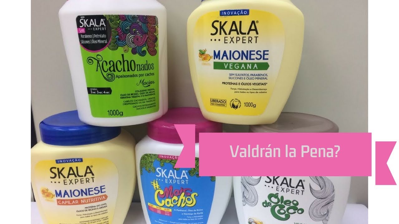 CREMAS SKALA BRASIL| PRODUCTOS SKALA PARA CABELLO RIZADO | YULIE CABEL