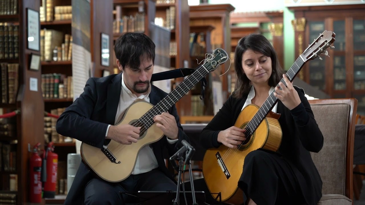 Duo Ramelli-Savigni at the Russell Library, Maynooth, December 2022