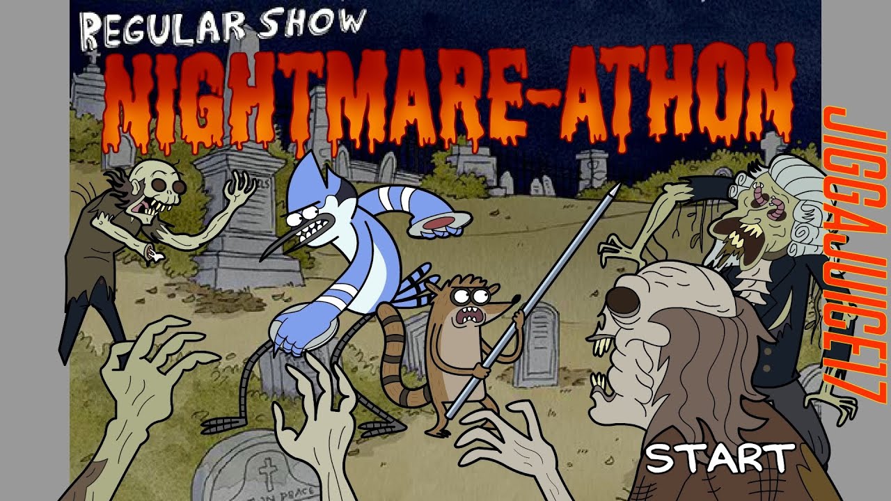 Regular Show - Nightmare-athon Flash Game (No Commentary)