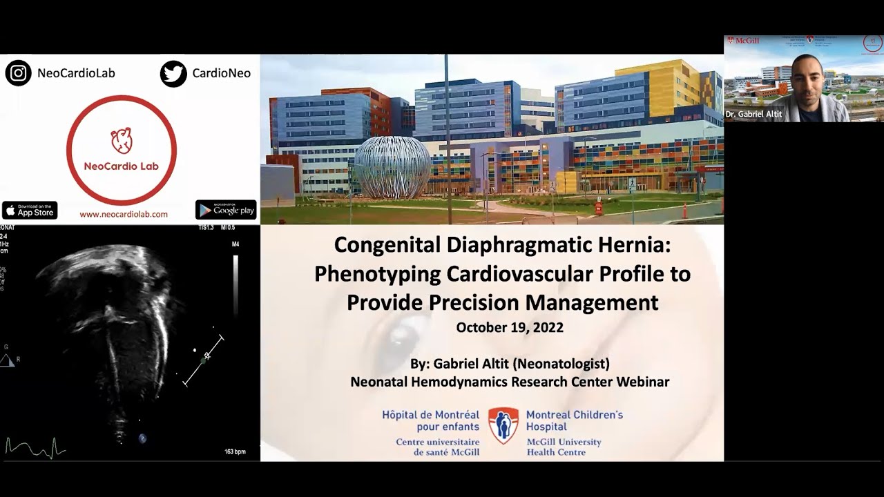 Congenital Diaphragmatic Hernia - Phenotyping Cardiovascular Profile to Provide Precision Management