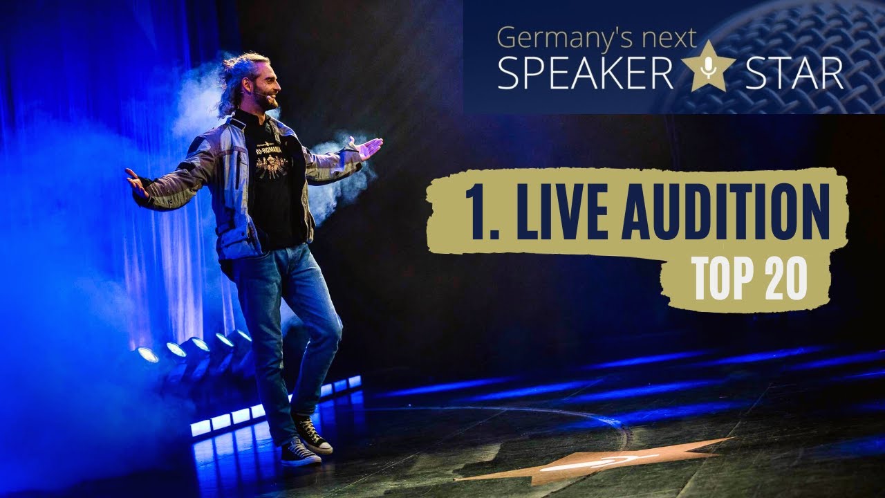 Meine erste kleine Keynote // Top 20 - Germany's next Speaker Star 2023