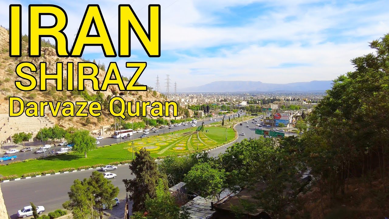 Shiraz Iran (4k) Walking Tour on Darvazeh Quran,Gate/شیراز دروازه قران