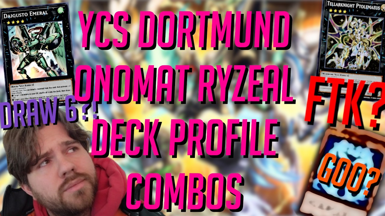 Onomat Ryzeal Deck Profile + Combo Guide - FTK! + Draw 6! - Xenoy