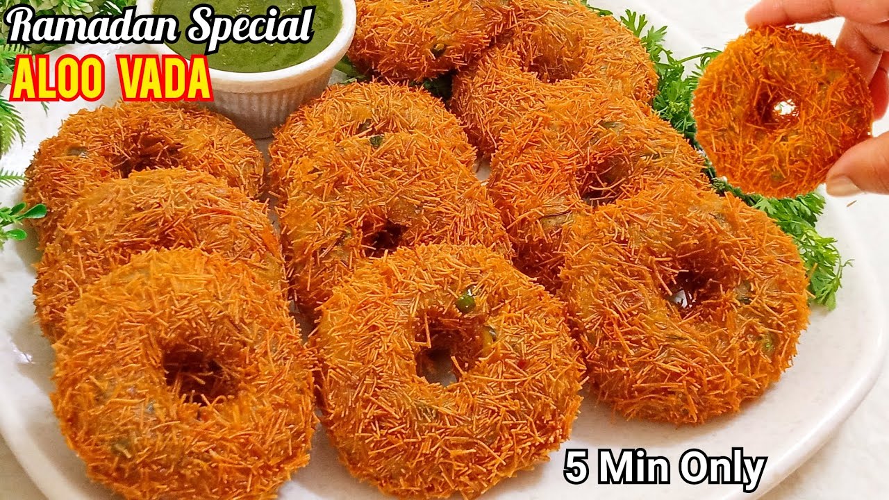 Ramzan Special Crispy Potato Donuts Recipe| Iftar Special 5 Min Aloo Snacks Recipe|Ramadan 2025