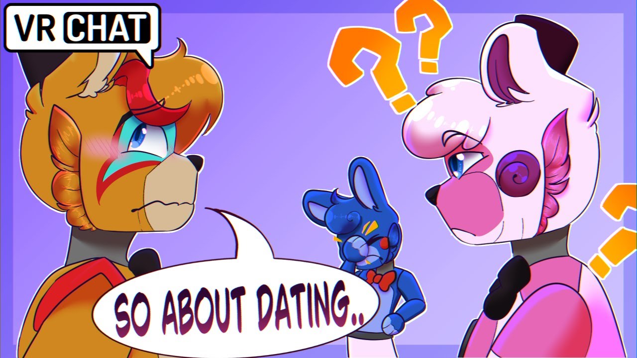 Glamrock Freddy Asks Funtime Freddy For DATING ADVICE! in VRChat