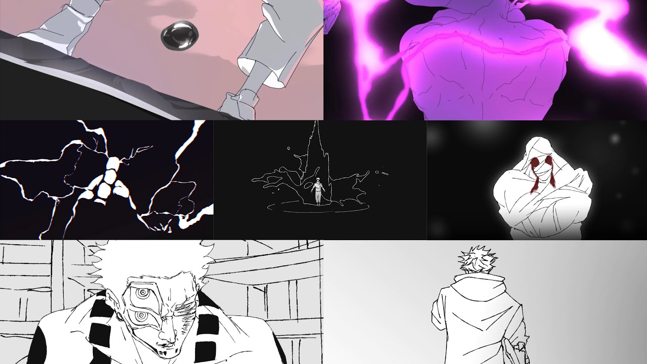 Megumi summons Mahoraga Totality animated sequence - Gabfr’s Jujutsu Kaisen parody