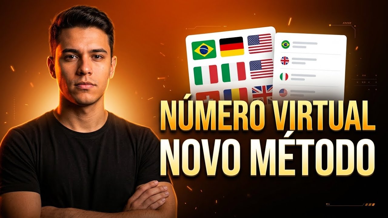 🌎 COMO CRIAR N&Uacute;MERO VIRTUAL BRASILEIRO OU INTERNACIONAL PARA WHATSAPP | N&Uacute;MERO FAKE PARA WHATSAPP 🔥