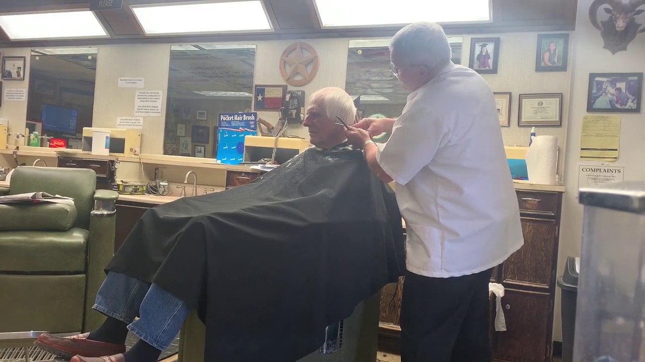 071020 108-YEAR-OLD CONROE BARBERSHOP DAMAGED BY HOMELESS MAN