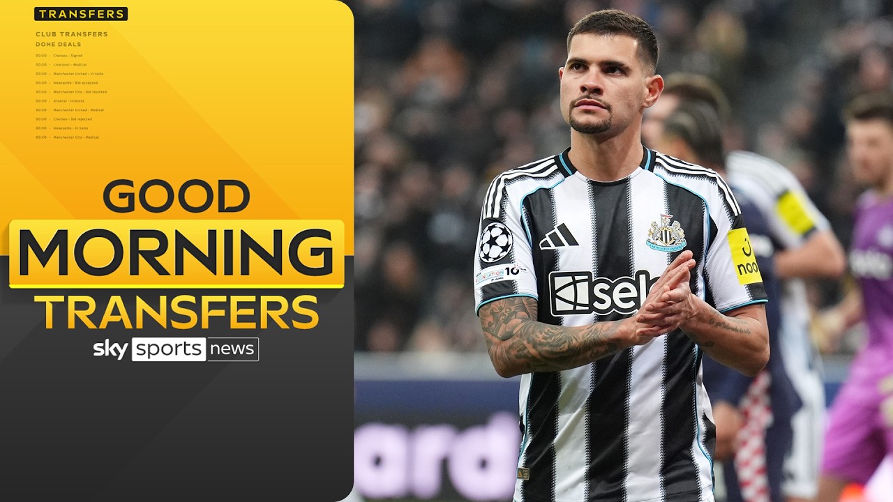 BREAKING: Arsenal agree &pound;75m fee with Newcastle for Bruno Guimaraes | Good Morning Transfers