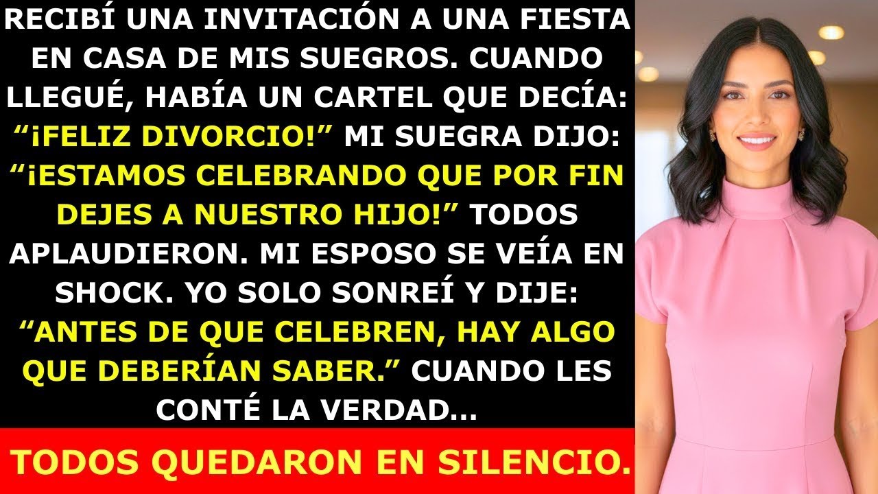Mis Suegros Organizaron Una “Fiesta De Divorcio” Para Mi Y Mi Esposo — Pero No Sabían La Verdad