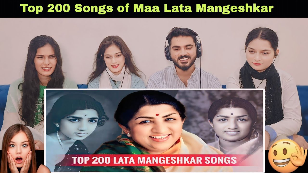 Top 200 Songs of Lata Mangeshkar _ Random Ranking _