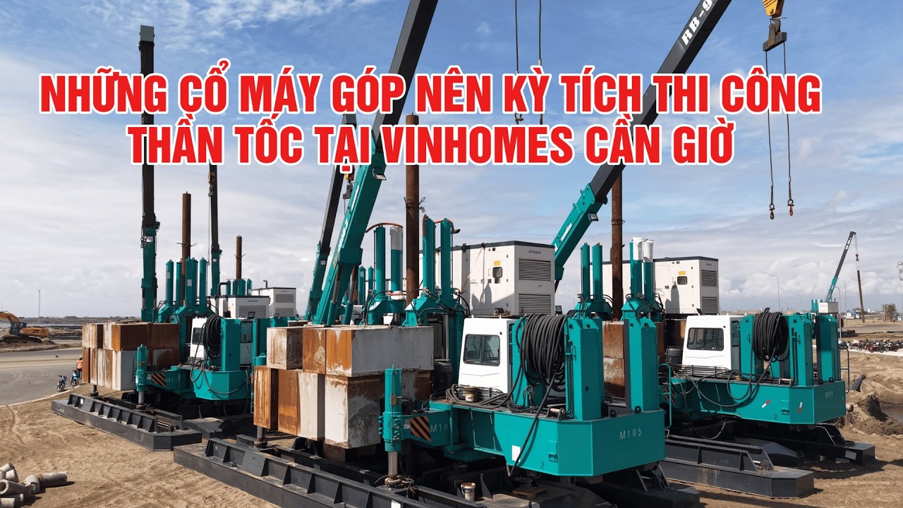 NHỮNG CỔ MÁY LÀM NÊN HUYỀN THOẠI VINHOMES CẦN GIỜ*Mê Vin Cần Giờ