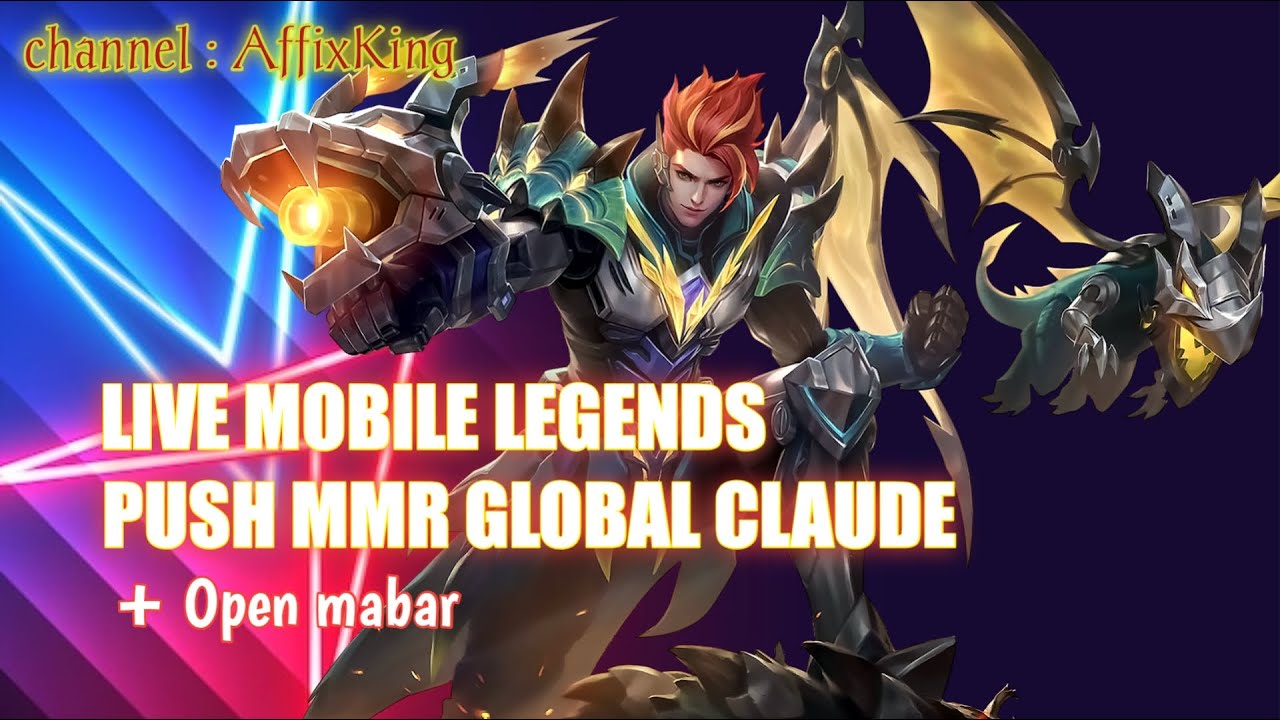 🔴 PUSH CLAUDE , GANTI AKUN KECIL GAK? [VERTICAL] #mobilelegends
