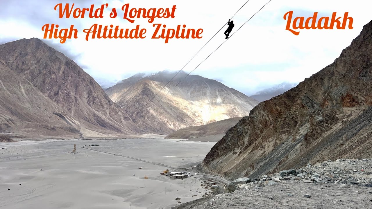 Khalsar Zipline High Altitude Ladakh Exploring