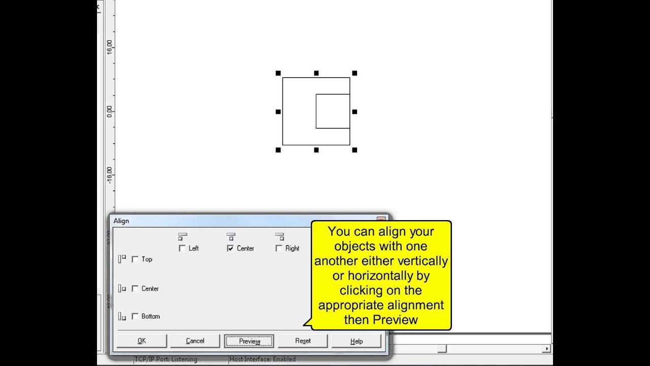 Aligning and Duplicating Objects - Laser Marking Software Training
