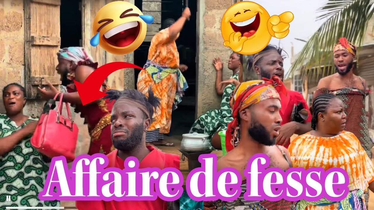 TOVIA , Norah, JOJO L’OFFICIER, ELIZABETH: Affaire de fesse 🤣🤣🤣😂// comédie très très drôle 😂 🤣