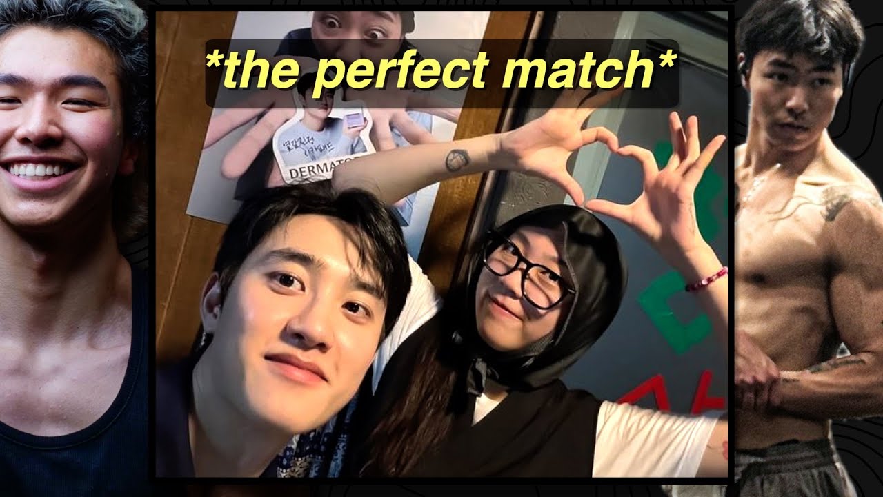 Athlete React to Kyungsoo Being a Flirty MESS with Youngji (EXO)
