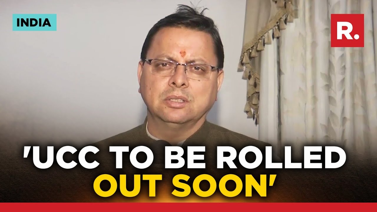 Uttarakhand Chief Minister Pushkar Singh Dhami Makes Big Statement On Uniform Civil Code