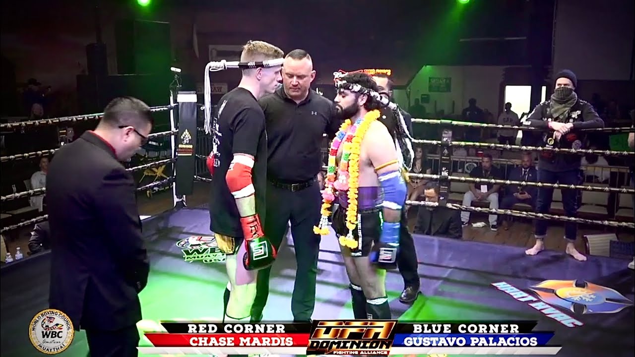 WBC Muay Thai (185 Lbs)- Chase Mardis vs Gustavo Palacios