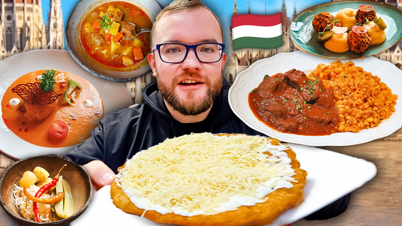 BUDAPESZT: JEDZENIE i RESTAURACJE w Budapeszcie - gulasz, langosz, kiełbasy i węgierskie klasyki