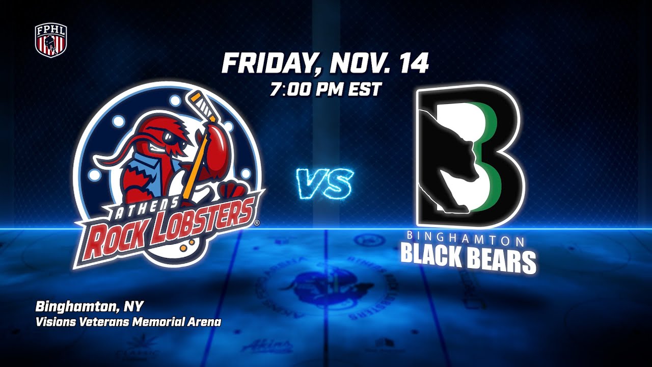 Full Game | 11.14.2025 | Athens Rock Lobsters vs. Binghamton Black Bears